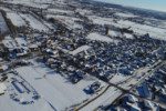 Nützen im Schnee von oben Nützen im Schnee von oben