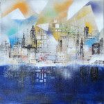 Hinterm Horizont, aus der Kunstserie "Urban Geometrics"