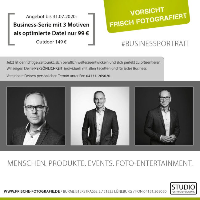 Anzeige facebook Business-Portraits 6-2020