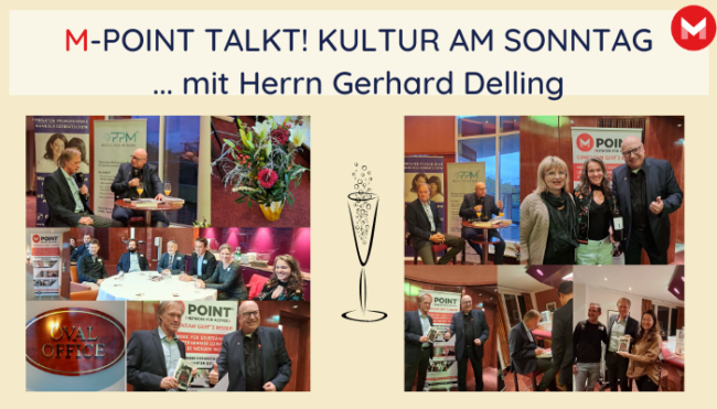 M-POINT TALKT! Buchlesung mit Gerhard Delling