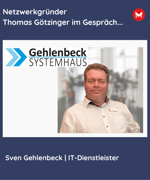 Professionals stellen sich vor...Sven Gehlenbeck