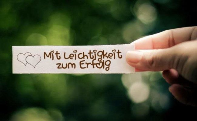 Mit Leichtigkeit zum Erfolg