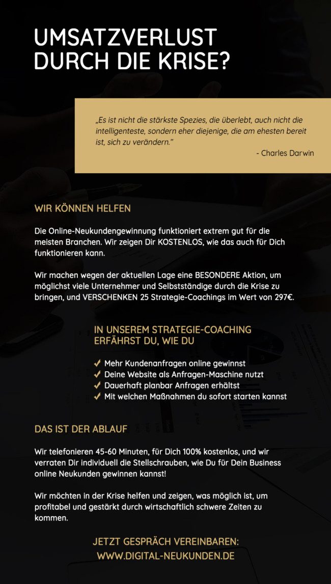 Flyer-Krise