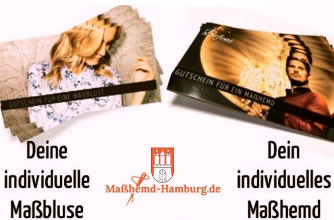 Kreatives und persönliches Weihnachtsgeschenk für Ihre Mitarbeiter/innen gesucht? Wie wäre es mit einem Gutschein für ein(e) maßgeschneiderte(s) Bluse/Hemd? Informationen und Angebote unter www.maßhemd-hamburg.de