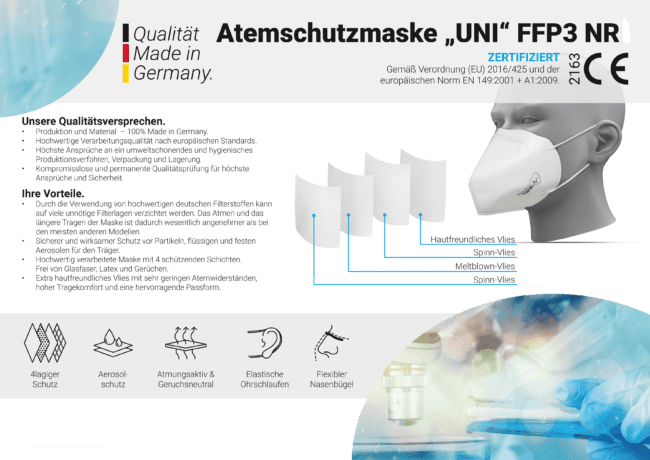 FFP 3 Made in Germany