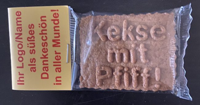 Keks mit Pfiff